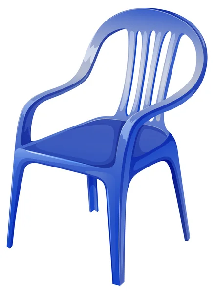 Una silla azul — Archivo Imágenes Vectoriales