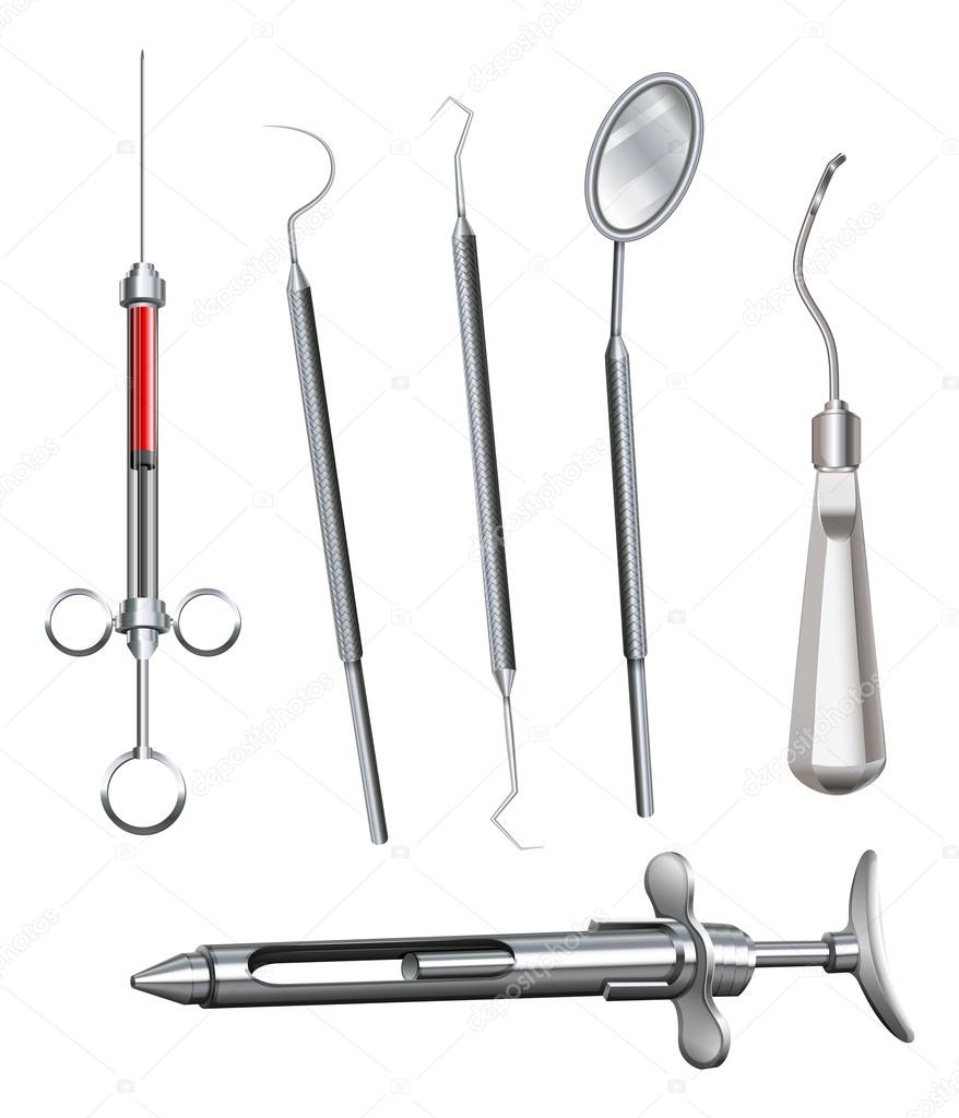 Different Dental Instruments