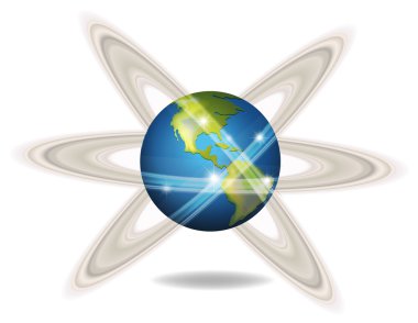 bir gezegen yörüngeleri ile