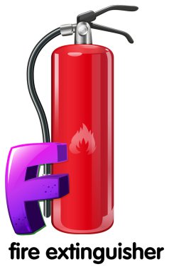 Yangın söndürme için harf f
