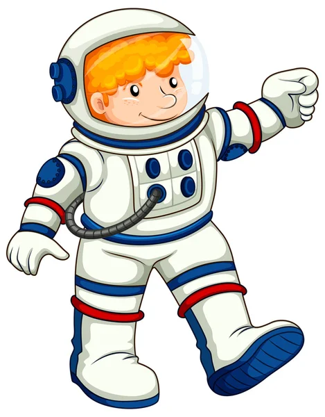 Ein Astronaut — Stockvektor