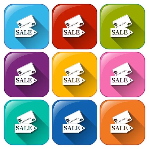 Promotion icons — Stock Vector