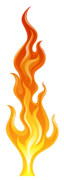 A flame — Stock Vector