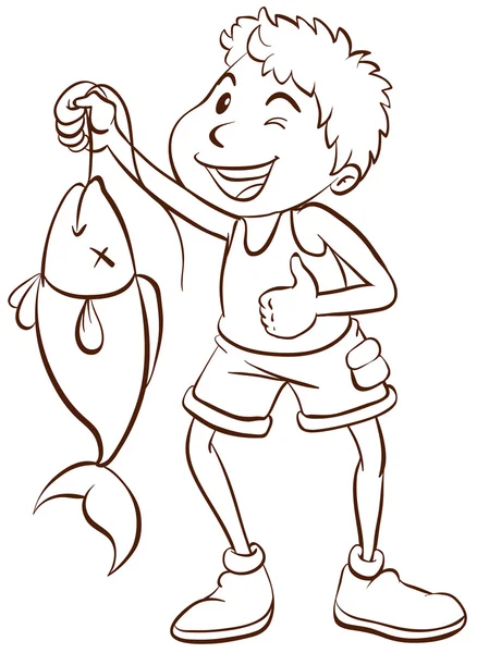 Pesca — Vetor de Stock