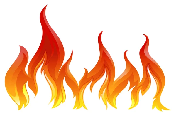 A fire — Stock Vector