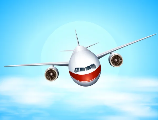 Airplane — Stock Vector