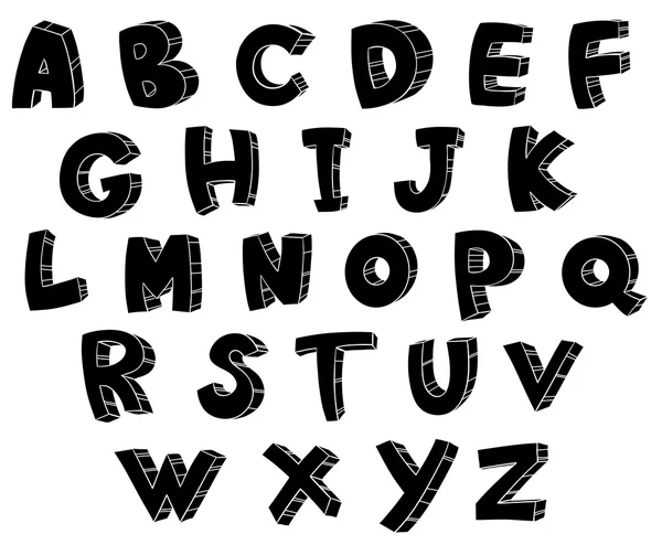 Alphabet — Image vectorielle