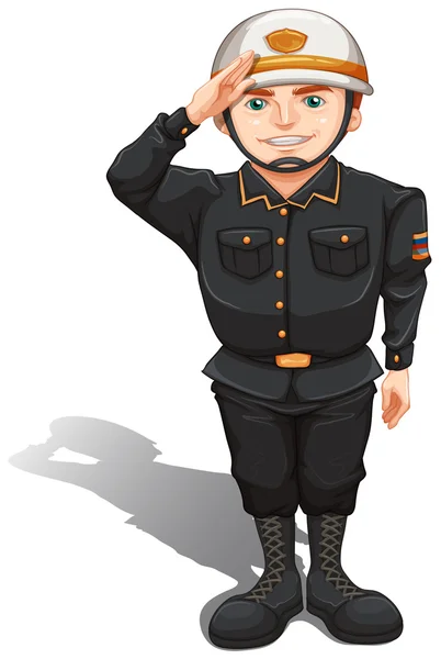 Soldier — Stock Vector