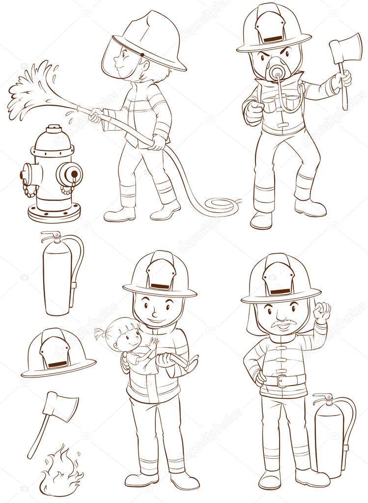 Fire fighters