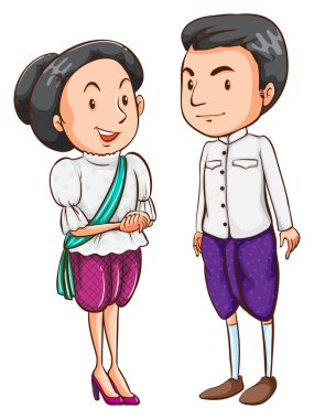 yabancı bir ülkeden bir çift