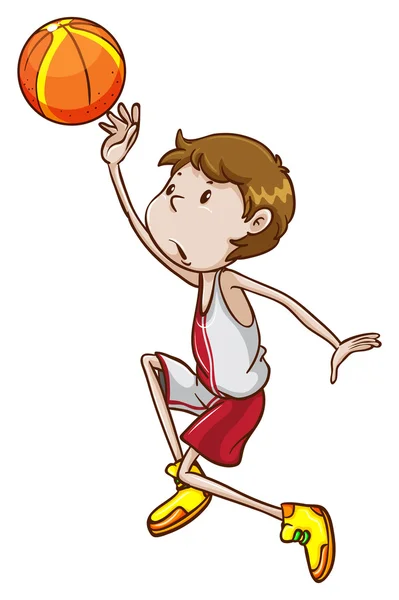 篮球 — 图库矢量图片