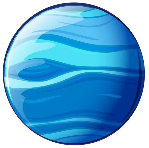 A blue planet — Stock Vector