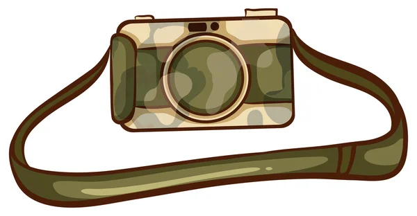 Bir fotoğrafçının kamera renkli çizimi — Stok Vektör