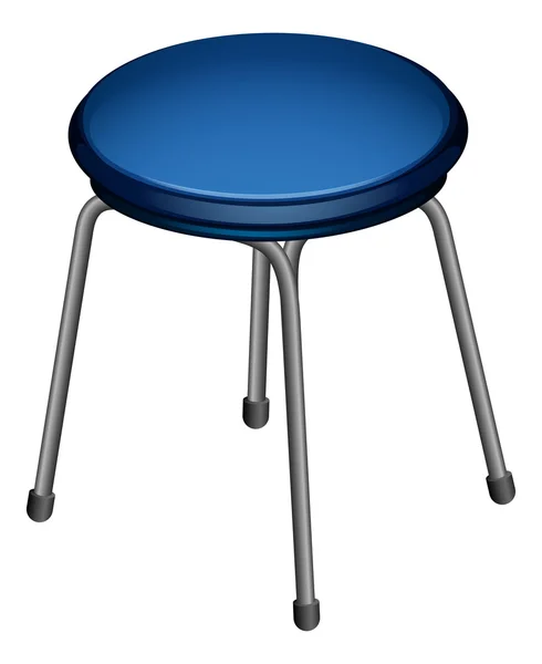 Ein runder Stuhl — Stockvektor