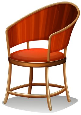 Kahverengi sandalye mobilya