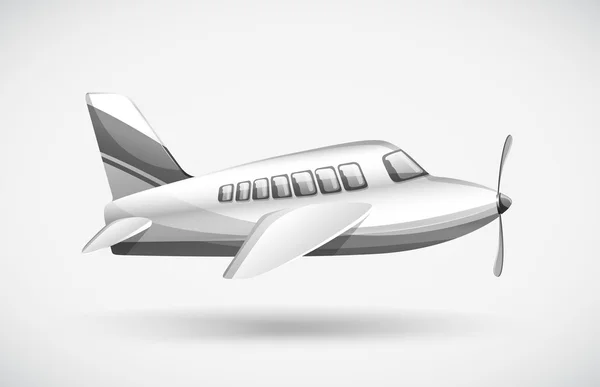 Un avión de pasajeros — Vector de stock