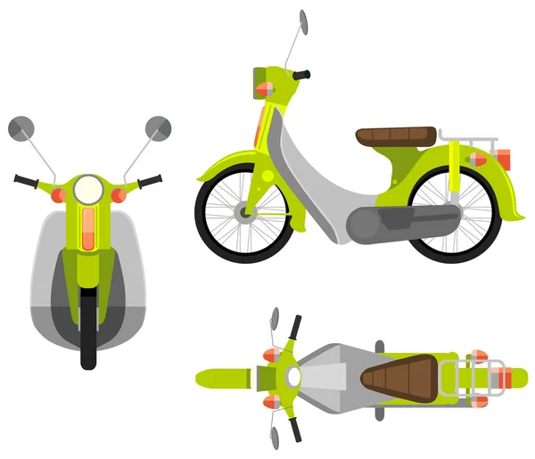 Motocicleta — Vector de stock