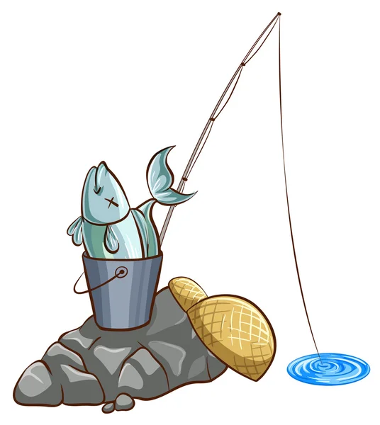 Fishing — Stock Vector