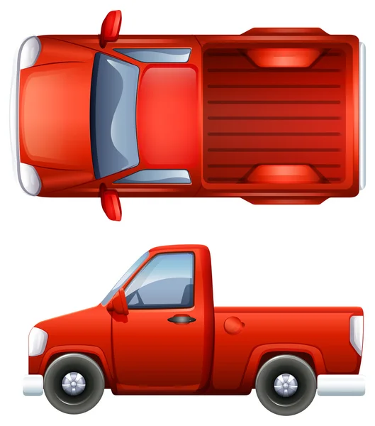 Pickup lastbil — Stock vektor