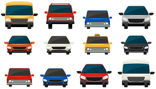 Set of vehicles — Stock Vector