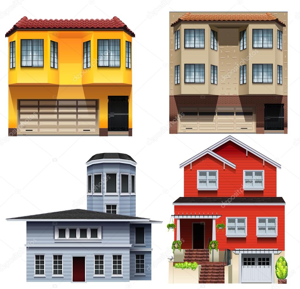 Different building designs