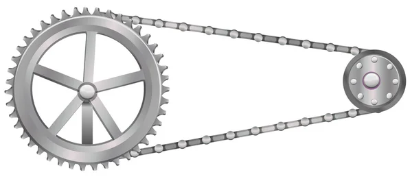Une roue dentée — Image vectorielle