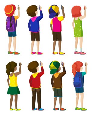 Yüzü olmayan çocuklar yazma