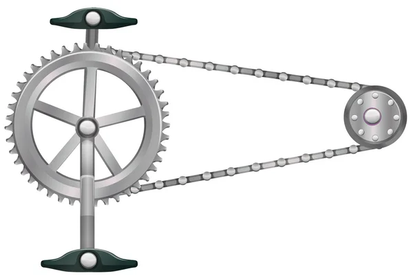 A cogwheel — Stock Vector