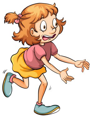 Oynak bir genç kız