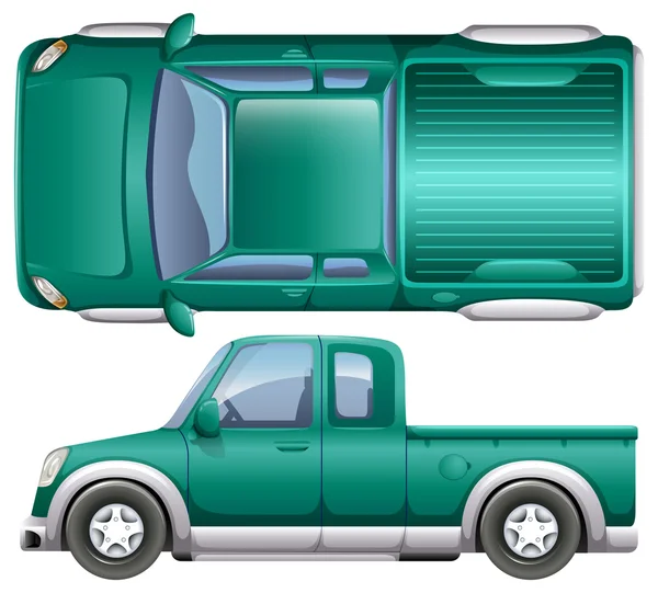 Une camionnette. — Image vectorielle