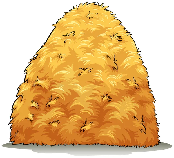 An image showing a haystack — Stock Vector