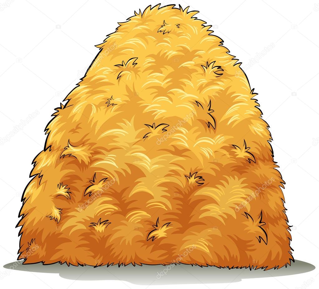 An image showing a haystack