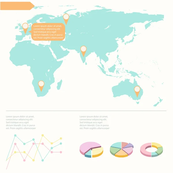 A graphical interface — Stock Vector