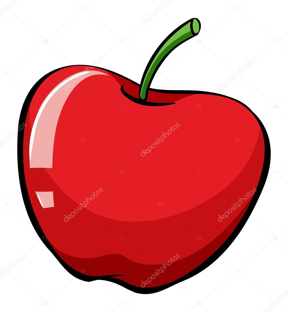 An apple