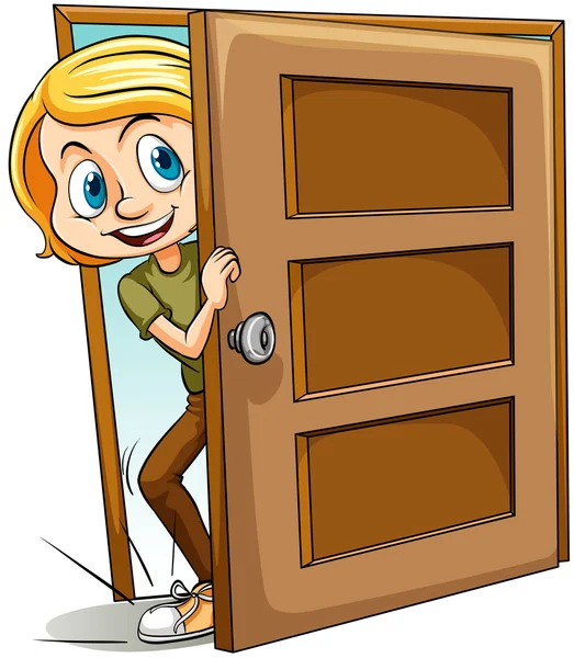 The open door cartoon hi-res stock photography and images - Alamy