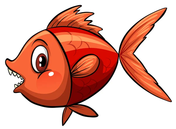 Un poisson — Image vectorielle