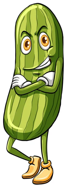 A cucumber — Stock Vector
