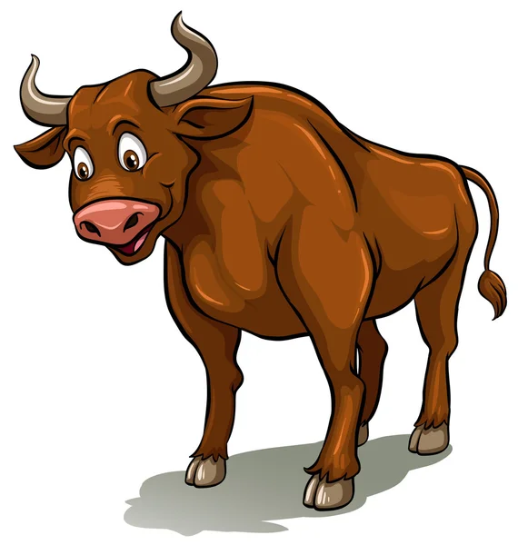 A kakas és a bull története — Stock Vector