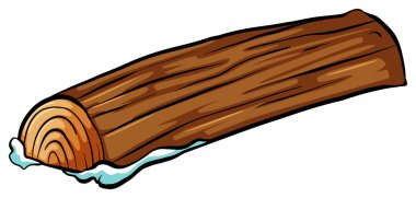 A log clipart