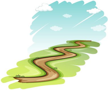 A pathway clipart