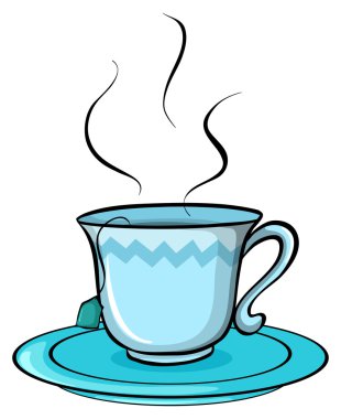 Bir fincan çay.