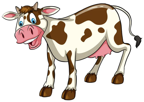Een koe — Stockvector