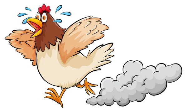 A hen — Stock Vector