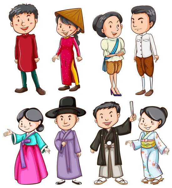 Korean couple Vector Art Stock Images | Depositphotos Korean couple Vector Art Stock Images | Depositphotos