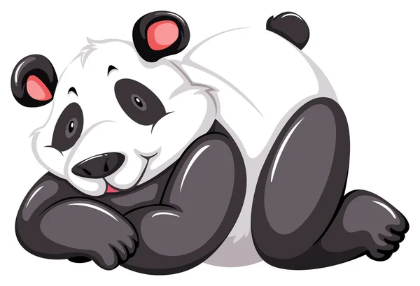 Adorable panda — Image vectorielle