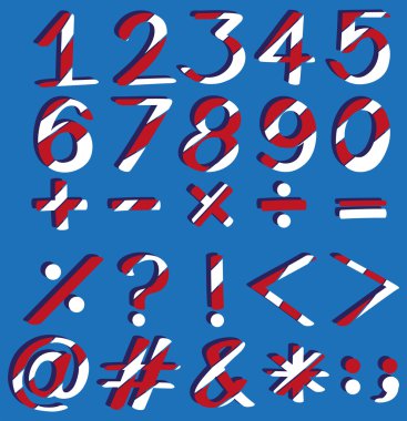 matematiksel rakamlar