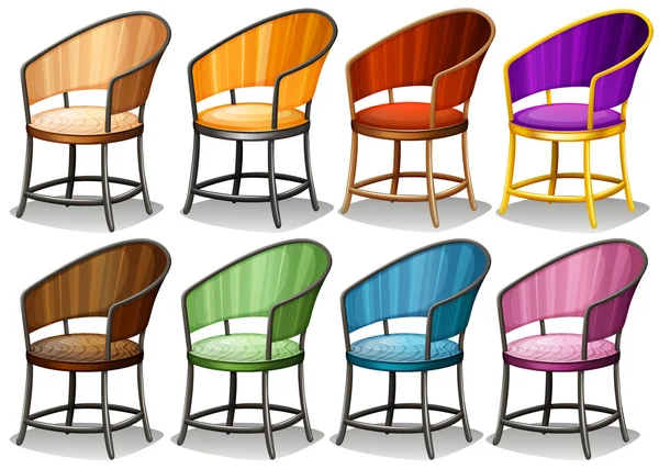 Chaises — Image vectorielle