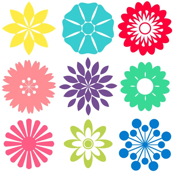 Flores — Vector de stock