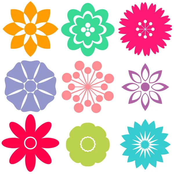 Flores — Vector de stock