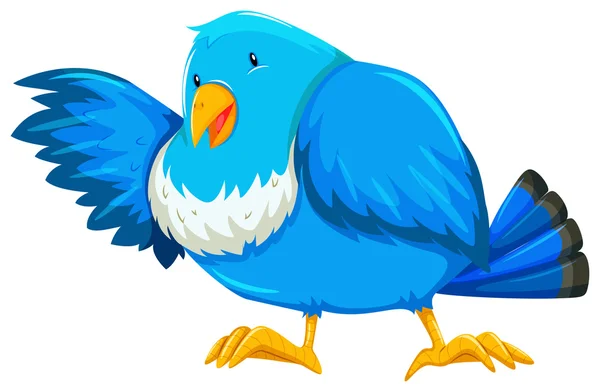 Синяя птица — стоковый вектор